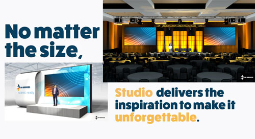 on services studio, studio by on services, av event shopping, idea to event