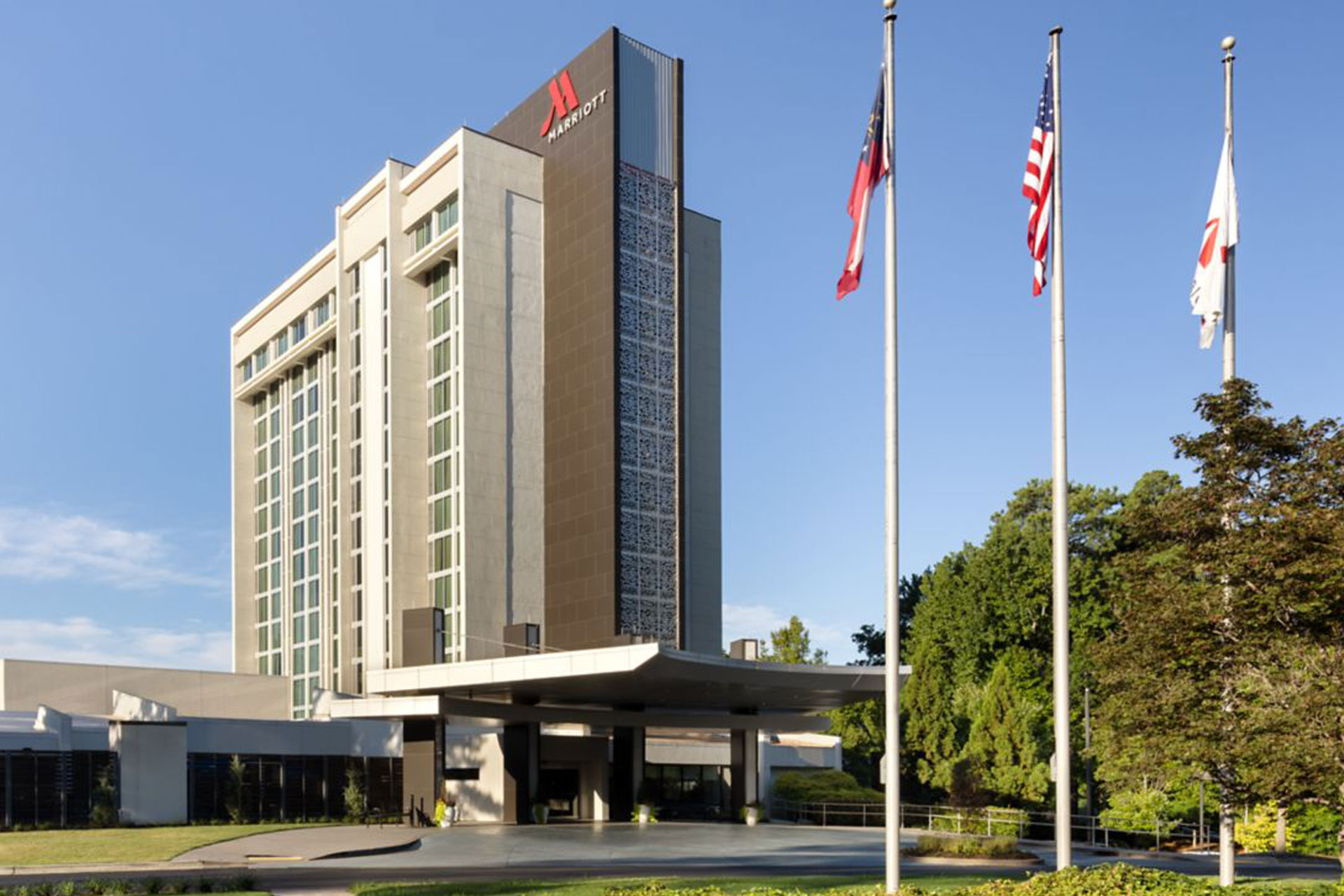 marriott atlanta perimeter center, partner, on site audio visual