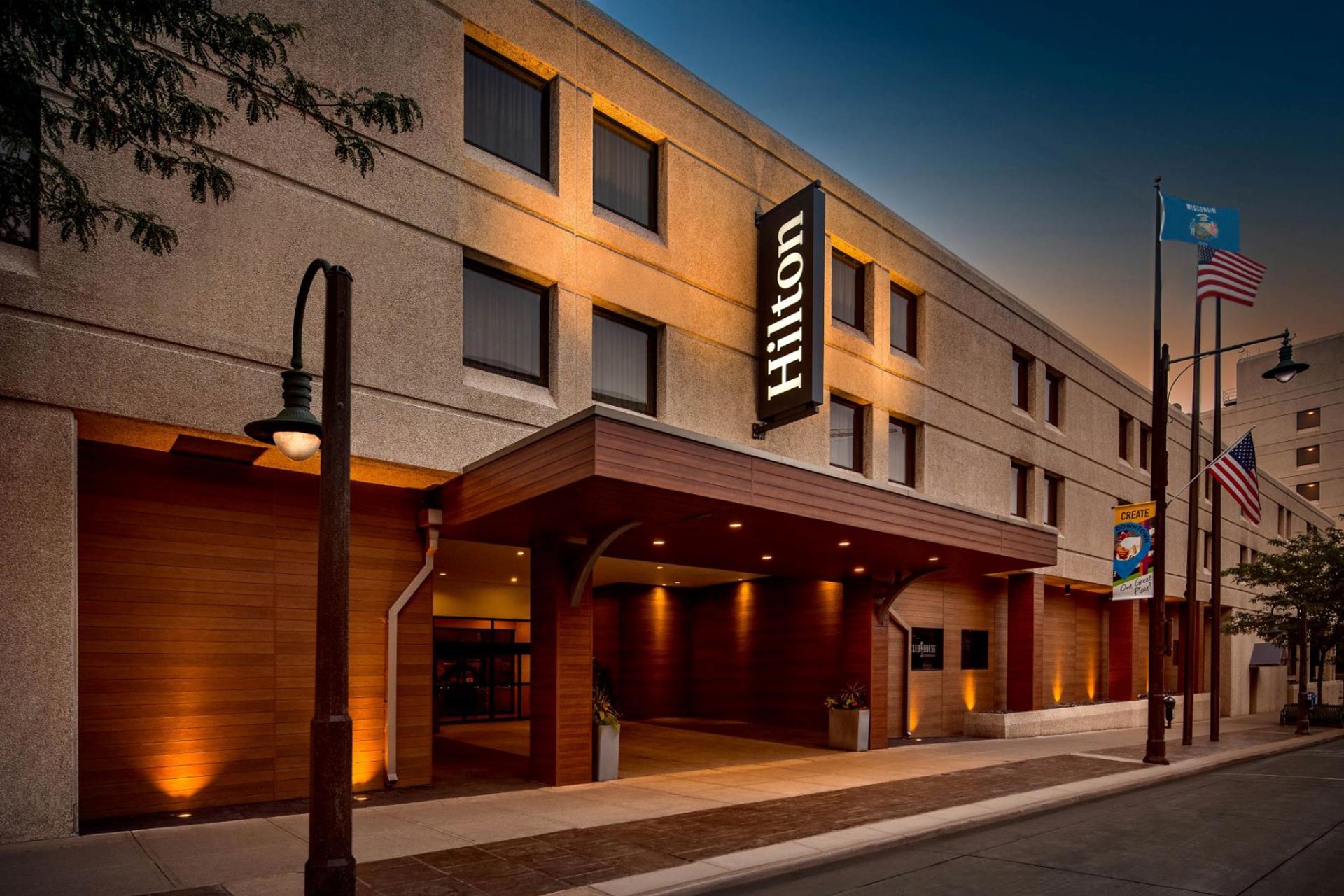 hilton hotel, appleton, paper valley, hilton appleton, hilton paper valley